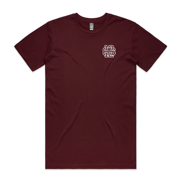 Badge Burgundy Tee